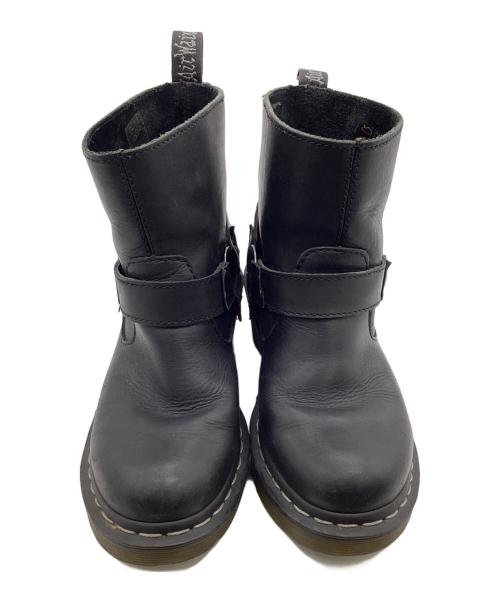 Dr.Martens（ドクターマーチン）Dr.Martens (ドクターマーチン) ALODIE（アロディ）エンジニアブーツ ブラック サイズ:UK4の古着・服飾アイテム