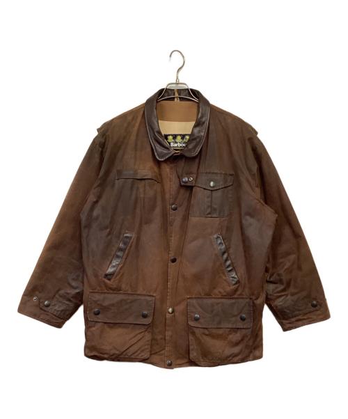Barbour（バブアー）Barbour (バブアー) BUSHMAN JACKET（ブッシュマン オイルド ジャケット） ブラウン サイズ:EX LARGEの古着・服飾アイテム