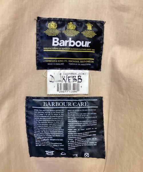 Barbour（バブアー）Barbour (バブアー) BUSHMAN JACKET（ブッシュマン オイルド ジャケット） ブラウン サイズ:EX LARGEの古着・服飾アイテム