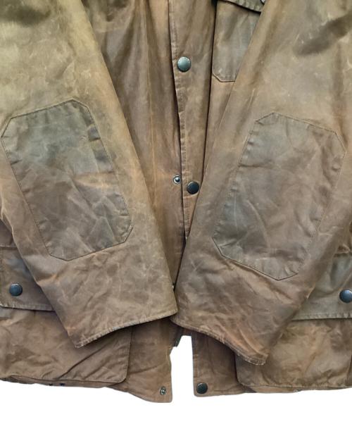 Barbour（バブアー）Barbour (バブアー) BUSHMAN JACKET（ブッシュマン オイルド ジャケット） ブラウン サイズ:EX LARGEの古着・服飾アイテム