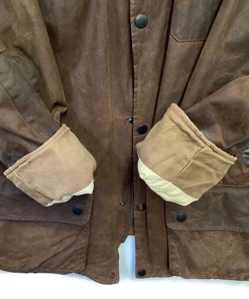 Barbour（バブアー）Barbour (バブアー) BUSHMAN JACKET（ブッシュマン オイルド ジャケット） ブラウン サイズ:EX LARGEの古着・服飾アイテム
