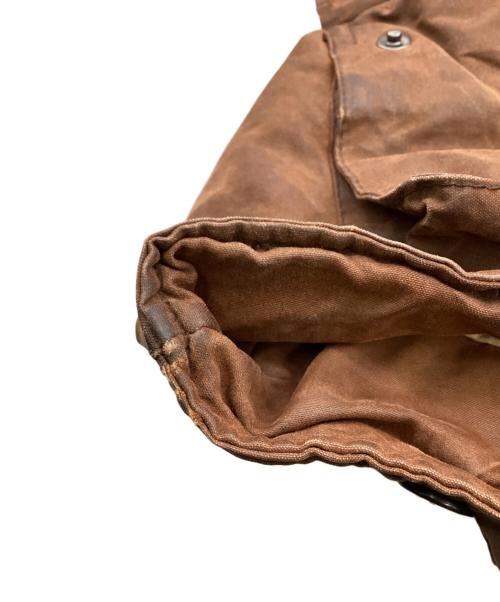Barbour（バブアー）Barbour (バブアー) BUSHMAN JACKET（ブッシュマン オイルド ジャケット） ブラウン サイズ:EX LARGEの古着・服飾アイテム