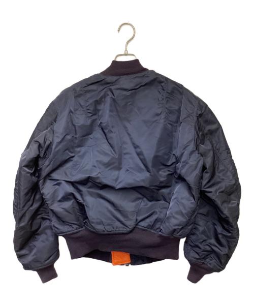 ALPHA INDUSTRIES（アルファインダストリーズ）ALPHA INDUSTRIES (アルファインダストリーズ) MA-1ジャケット ネイビー サイズ:Lの古着・服飾アイテム