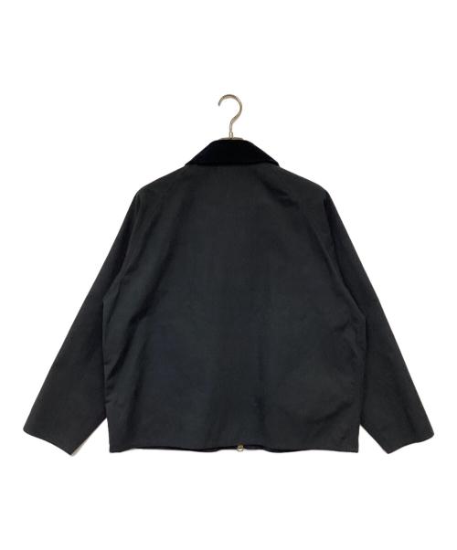 Barbour（バブアー）Barbour (バブアー) ピーチスキン コットン ショートレングスブルゾン ブラック サイズ:38の古着・服飾アイテム