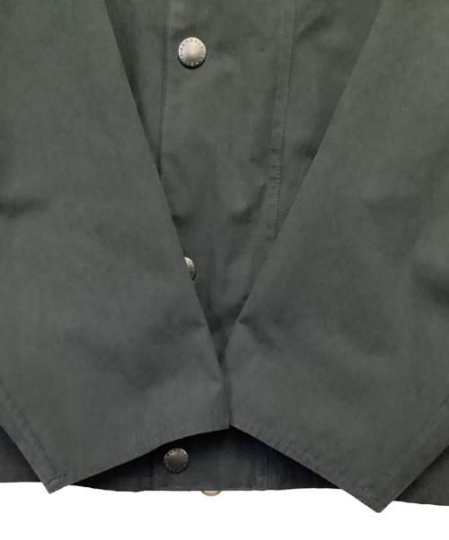 Barbour（バブアー）Barbour (バブアー) ピーチスキン コットン ショートレングスブルゾン ブラック サイズ:38の古着・服飾アイテム