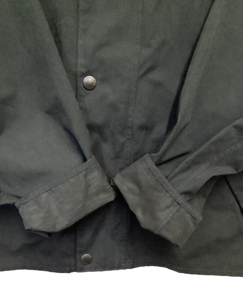 Barbour（バブアー）Barbour (バブアー) ピーチスキン コットン ショートレングスブルゾン ブラック サイズ:38の古着・服飾アイテム