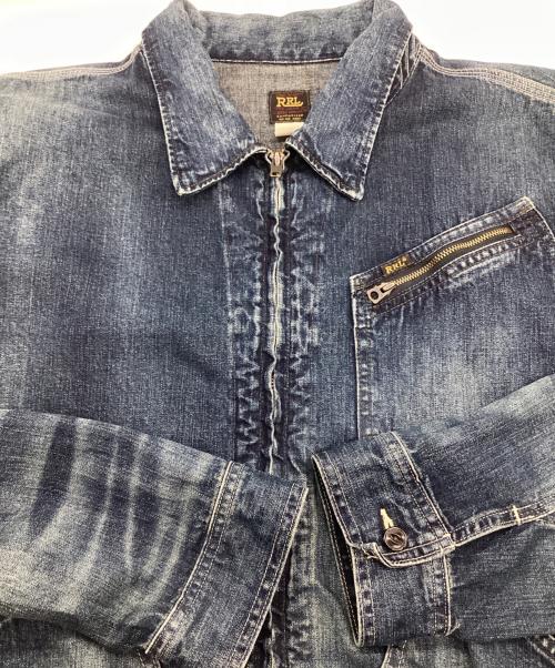 RRL（ダブルアールエル）RRL (ダブルアールエル) 271-Jデニムジャケット インディゴ サイズ:XXLの古着・服飾アイテム