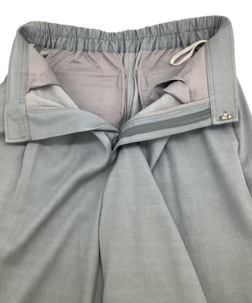 SOEJU（ソージュ）SOEJU (ソージュ) デニムライクタックワイドパンツ ブルー サイズ:Mの古着・服飾アイテム