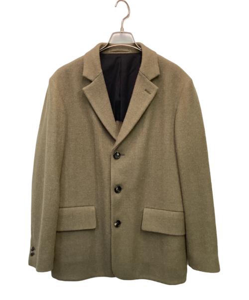 Harris Tweed（ハリスツイード）Harris Tweed (ハリスツイード) MARGARET HOWELL (マーガレットハウエル) ウールジャケット ベージュ サイズ:Lの古着・服飾アイテム