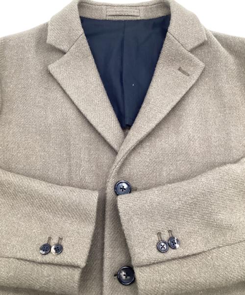 Harris Tweed（ハリスツイード）Harris Tweed (ハリスツイード) MARGARET HOWELL (マーガレットハウエル) ウールジャケット ベージュ サイズ:Lの古着・服飾アイテム