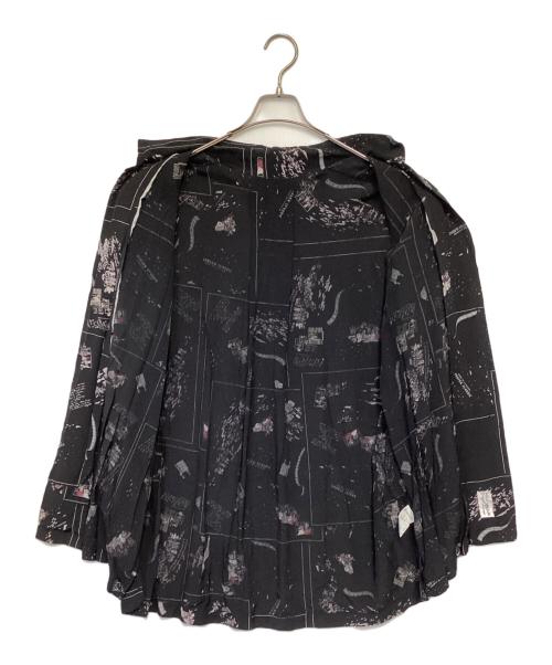 Porter Classic（ポータークラシック）Porter Classic (ポータークラシック) ALOHA LONG SHIRT（アロハ ロング シャツ） ブラック サイズ:2の古着・服飾アイテム