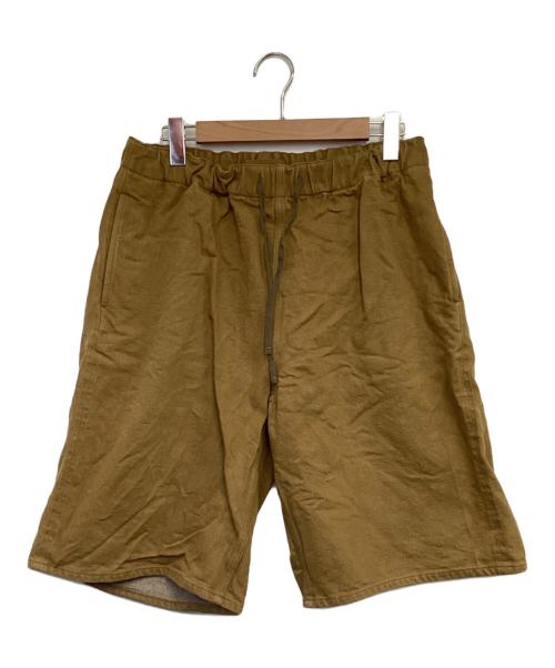 NIGEL CABOURN（ナイジェルケーボン）NIGEL CABOURN (ナイジェルケーボン) NEW GYM SHORTS 12oz（ジムショーツ 12オンスデニム） ベージュ サイズ:36の古着・服飾アイテム