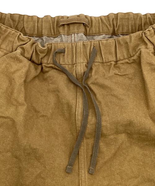 NIGEL CABOURN（ナイジェルケーボン）NIGEL CABOURN (ナイジェルケーボン) NEW GYM SHORTS 12oz（ジムショーツ 12オンスデニム） ベージュ サイズ:36の古着・服飾アイテム