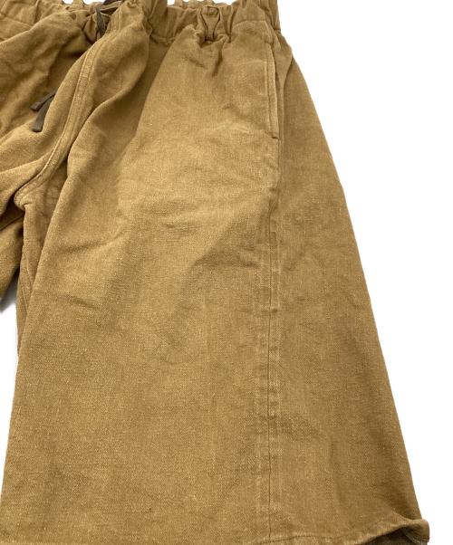 NIGEL CABOURN（ナイジェルケーボン）NIGEL CABOURN (ナイジェルケーボン) NEW GYM SHORTS 12oz（ジムショーツ 12オンスデニム） ベージュ サイズ:36の古着・服飾アイテム