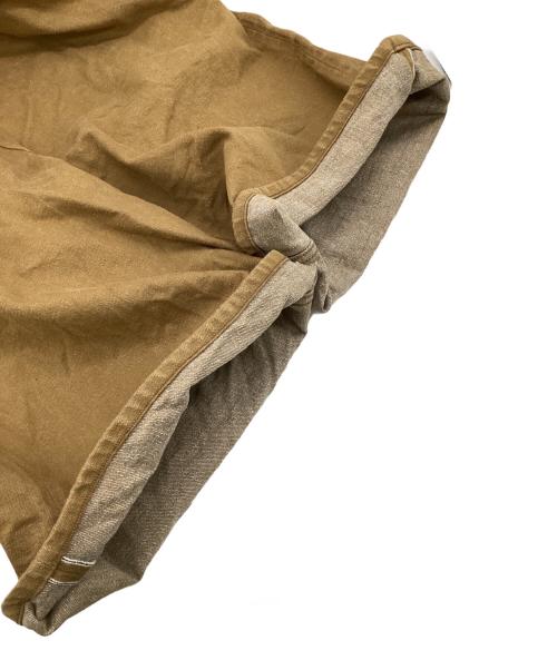 NIGEL CABOURN（ナイジェルケーボン）NIGEL CABOURN (ナイジェルケーボン) NEW GYM SHORTS 12oz（ジムショーツ 12オンスデニム） ベージュ サイズ:36の古着・服飾アイテム