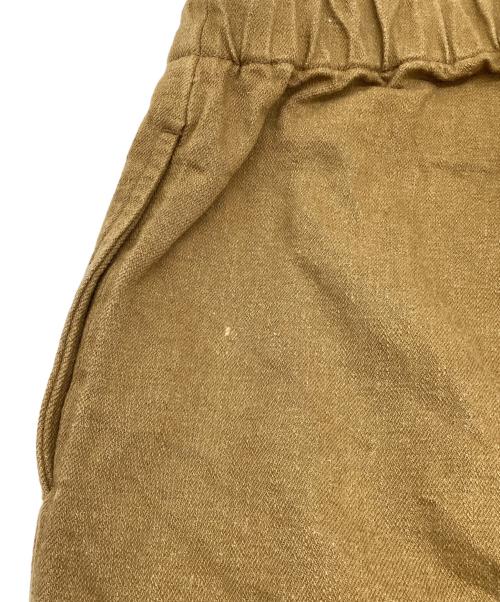 NIGEL CABOURN（ナイジェルケーボン）NIGEL CABOURN (ナイジェルケーボン) NEW GYM SHORTS 12oz（ジムショーツ 12オンスデニム） ベージュ サイズ:36の古着・服飾アイテム