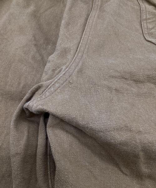 NIGEL CABOURN（ナイジェルケーボン）NIGEL CABOURN (ナイジェルケーボン) NEW GYM SHORTS 12oz（ジムショーツ 12オンスデニム） ベージュ サイズ:36の古着・服飾アイテム