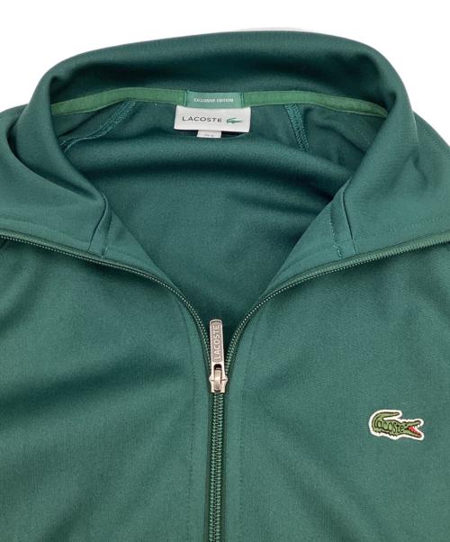 LACOSTE（ラコステ）LACOSTE (ラコステ) BEAMS (ビームス) 別注 トラックジャケット グリーン サイズ:FR6の古着・服飾アイテム