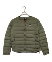 MountainEquipment（マウンテンイクィップメント）の古着「STRETCH DOWN CARDIGAN（ストレッチ ダウンカーディガン）」｜カーキ
