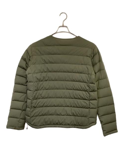 MountainEquipment（マウンテンイクィップメント）MountainEquipment (マウンテンイクィップメント) STRETCH DOWN CARDIGAN（ストレッチ ダウンカーディガン） カーキ サイズ:Lの古着・服飾アイテム