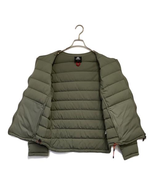 MountainEquipment（マウンテンイクィップメント）MountainEquipment (マウンテンイクィップメント) STRETCH DOWN CARDIGAN（ストレッチ ダウンカーディガン） カーキ サイズ:Lの古着・服飾アイテム