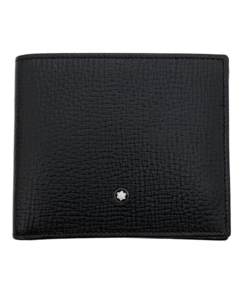 MONTBLANC（モンブラン）MONTBLANC (モンブラン) マイスターシュテュック セレクション 2つ折り財布 ブラックの古着・服飾アイテム