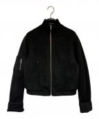 TheOpen Productザ オープンプロダクト）の古着「ボンバー ジャケット」｜ブラック