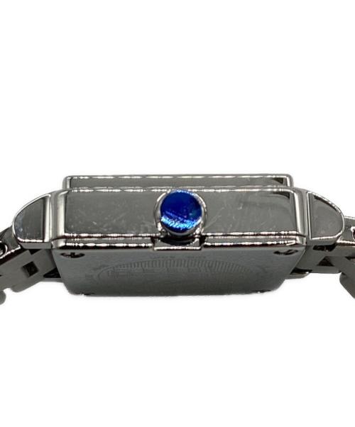 Salvatore Ferragamo（サルヴァトーレ フェラガモ）Salvatore Ferragamo (サルヴァトーレ フェラガモ) SQUARE (スクエア) 腕時計 ホワイトの古着・服飾アイテム