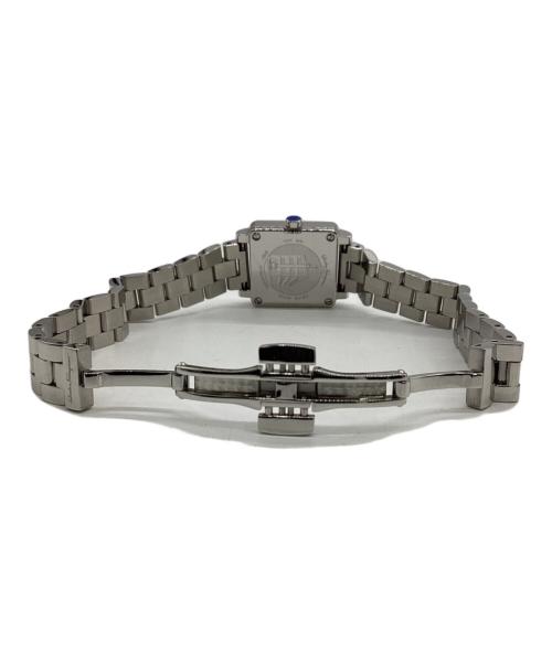 Salvatore Ferragamo（サルヴァトーレ フェラガモ）Salvatore Ferragamo (サルヴァトーレ フェラガモ) SQUARE (スクエア) 腕時計 ホワイトの古着・服飾アイテム