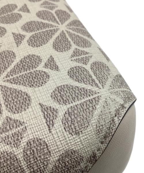 Kate Spade（ケイトスペード）Kate Spade (ケイトスペード) スペードフラワー2WAYバッグ グレーの古着・服飾アイテム