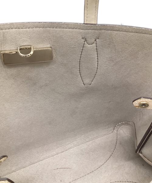 Kate Spade（ケイトスペード）Kate Spade (ケイトスペード) スペードフラワー2WAYバッグ グレーの古着・服飾アイテム