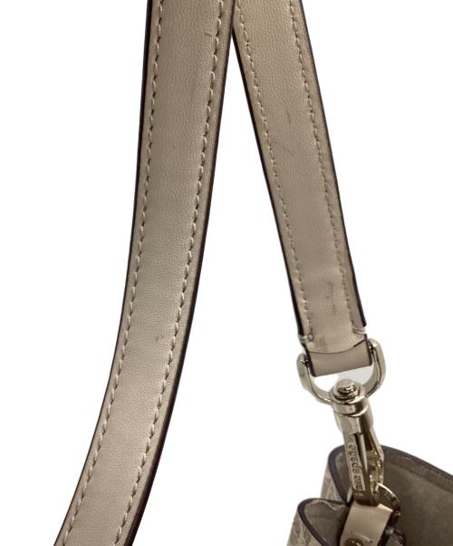 Kate Spade（ケイトスペード）Kate Spade (ケイトスペード) スペードフラワー2WAYバッグ グレーの古着・服飾アイテム