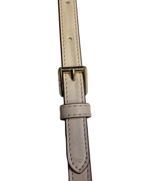 Kate Spade（ケイトスペード）Kate Spade (ケイトスペード) スペードフラワー2WAYバッグ グレーの古着・服飾アイテム