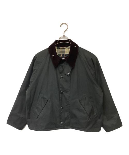 Barbour（バブアー）Barbour (バブアー) トランスポートワックスコットンショートブルゾン オリーブ サイズ:38の古着・服飾アイテム