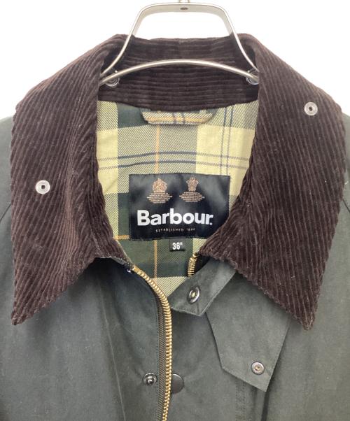 Barbour（バブアー）Barbour (バブアー) トランスポートワックスコットンショートブルゾン オリーブ サイズ:38の古着・服飾アイテム
