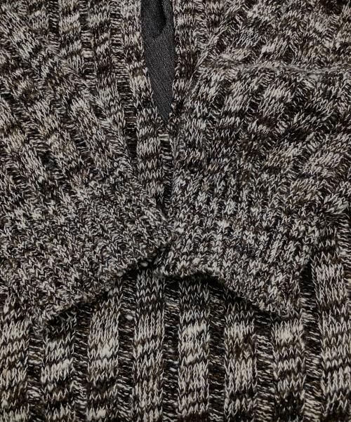 MaxMara（マックスマーラ）MaxMara (マックスマーラ) 切り替えニット グレー サイズ:Mの古着・服飾アイテム