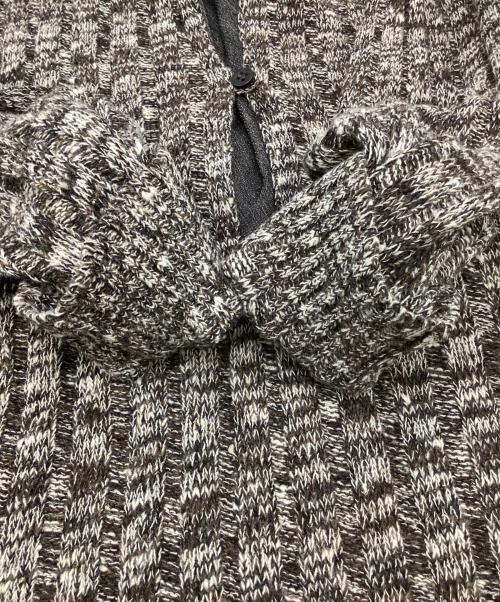 MaxMara（マックスマーラ）MaxMara (マックスマーラ) 切り替えニット グレー サイズ:Mの古着・服飾アイテム