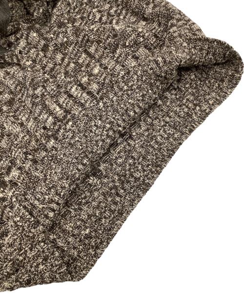 MaxMara（マックスマーラ）MaxMara (マックスマーラ) 切り替えニット グレー サイズ:Mの古着・服飾アイテム