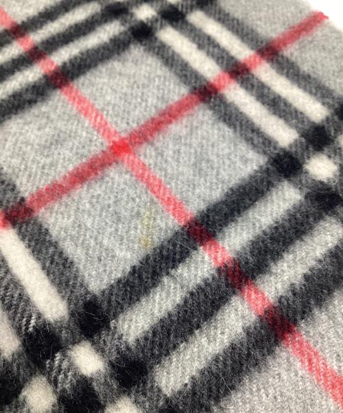 Burberry's（バーバリー）Burberry's (バーバリーズ) カシミヤマフラー グレーの古着・服飾アイテム