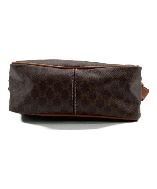 CELINE（セリーヌ）CELINE (セリーヌ) マカダム ショルダーポーチ ブラウンの古着・服飾アイテム