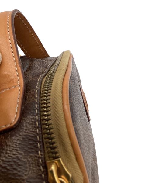 CELINE（セリーヌ）CELINE (セリーヌ) マカダム ショルダーポーチ ブラウンの古着・服飾アイテム