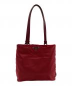 PRADAプラダ）の古着「ナイロンハンドバッグ」｜レッド