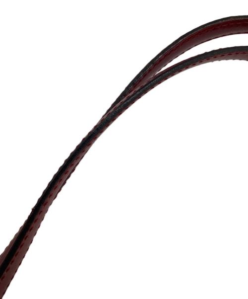 PRADA（プラダ）PRADA (プラダ) ナイロンハンドバッグ レッドの古着・服飾アイテム