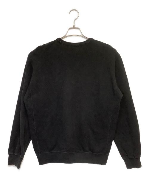 STONE ISLAND（ストーンアイランド）STONE ISLAND (ストーンアイランド) クルーネック スウェット ブラック サイズ:XLの古着・服飾アイテム