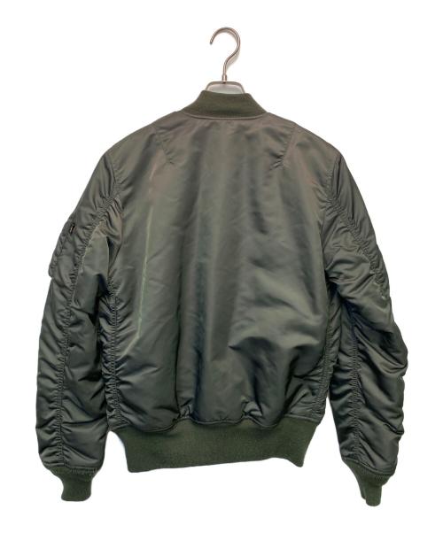 ALPHA（アルファ）ALPHA (アルファ) フライトジャケット オリーブ サイズ:Mの古着・服飾アイテム