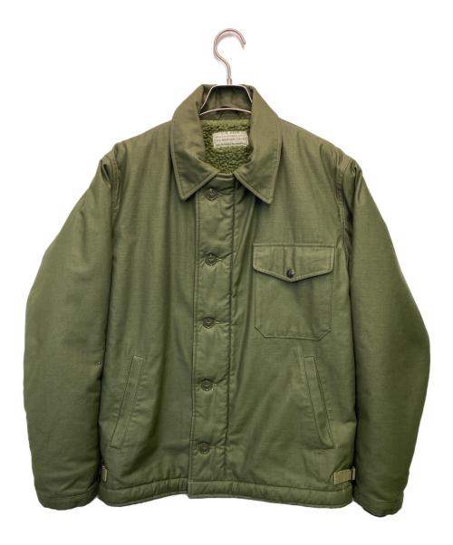 BUZZ RICKSON'S（バズリクソンズ）BUZZ RICKSON'S (バズリクソンズ) A-2デッキジャケット カーキ サイズ:Mの古着・服飾アイテム