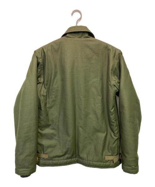 BUZZ RICKSON'S（バズリクソンズ）BUZZ RICKSON'S (バズリクソンズ) A-2デッキジャケット カーキ サイズ:Mの古着・服飾アイテム