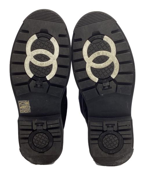 CHANEL（シャネル）CHANEL (シャネル) ココマークスノーブーツ ブラック サイズ:38の古着・服飾アイテム