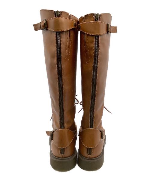 Dr.Martens（ドクターマーチン）Dr.Martens (ドクターマーチン) PIPPA ジョッキーブーツ ブラウン サイズ:UK6の古着・服飾アイテム