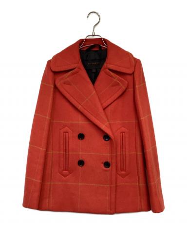 [ほぼ未使用] コーチ COACH Pコート サイズM相当 黒 COACH（コーチ）ピーコート グレー サイズ:XS メンズ/2200459229146